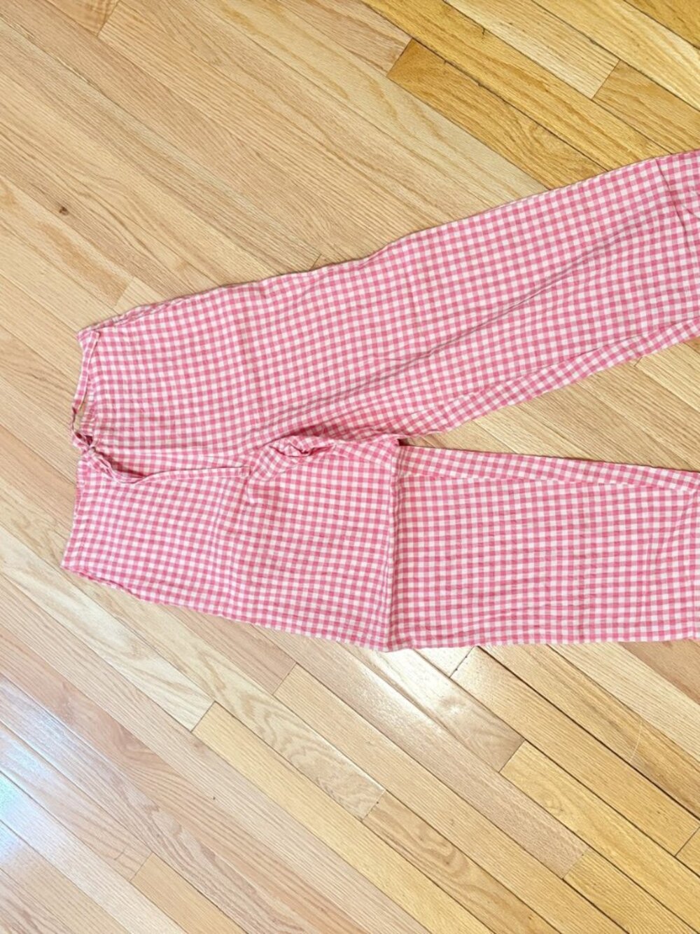 Papinelle Seersucker Gingham Pajama Pants